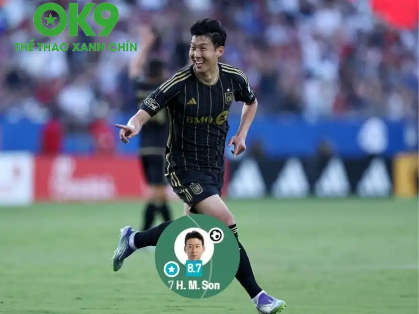 Dù không giành được thắng lợi nhưng Son Heung-min vẫn được chấm điểm cao nhất trận (Ảnh: GOAL) Dù không giành được thắng lợi nhưng Son Heung-min vẫn được chấm điểm cao nhất trận (Ảnh: GOAL)